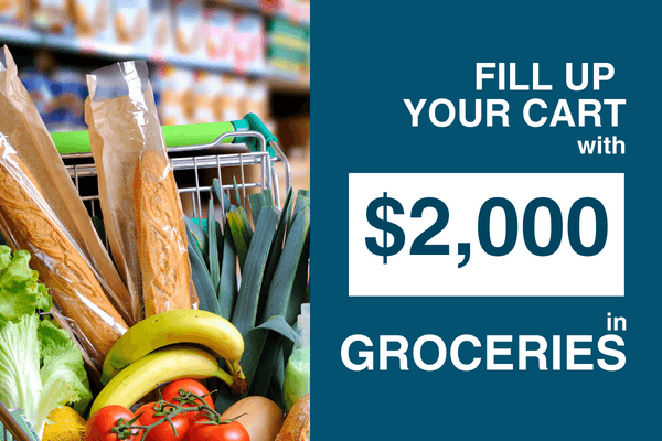 Fill Up Your Cart with $2,000 in Groceries